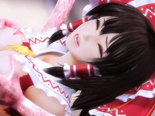 3D無盡卡通 正妹和怪物